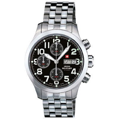 Часы Swiss Military Механический хронографы SMA30007.09